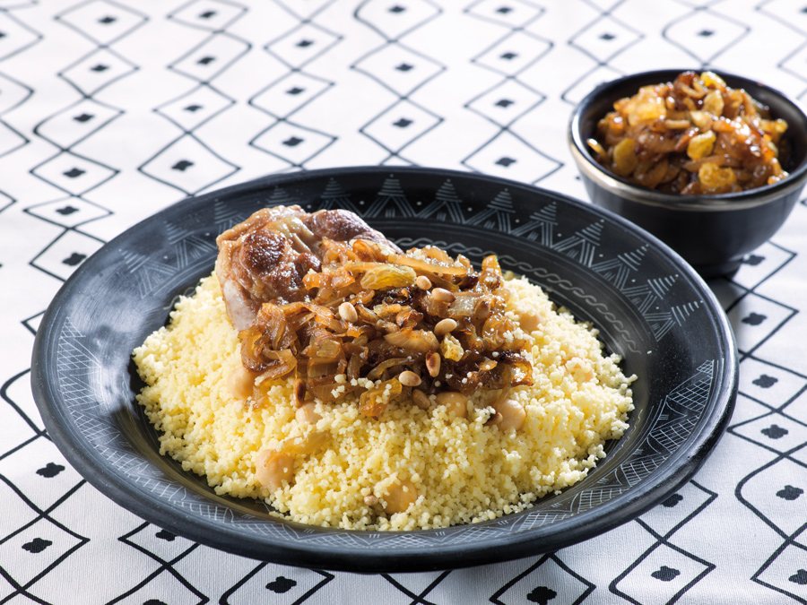 Recette Couscous Tfaya à la graine fine Le Renard