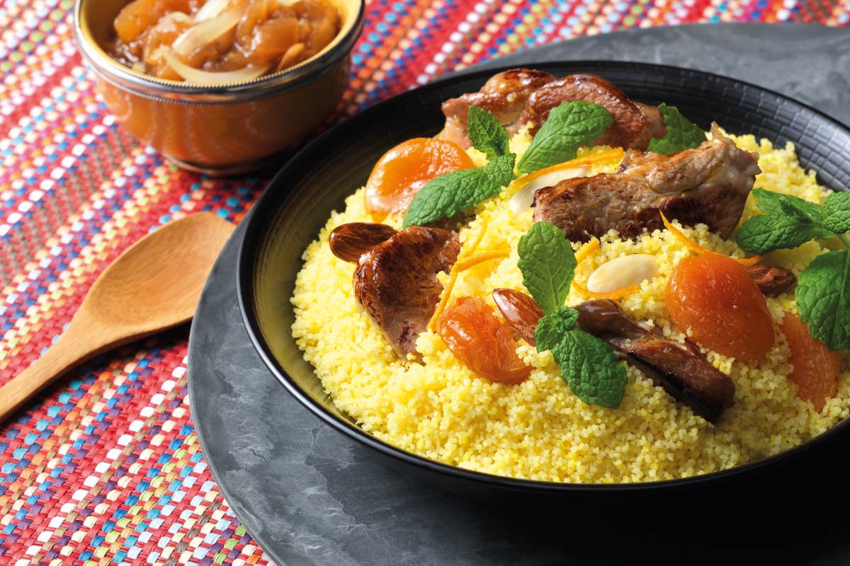 Recette Couscous d'agneau Le Renard