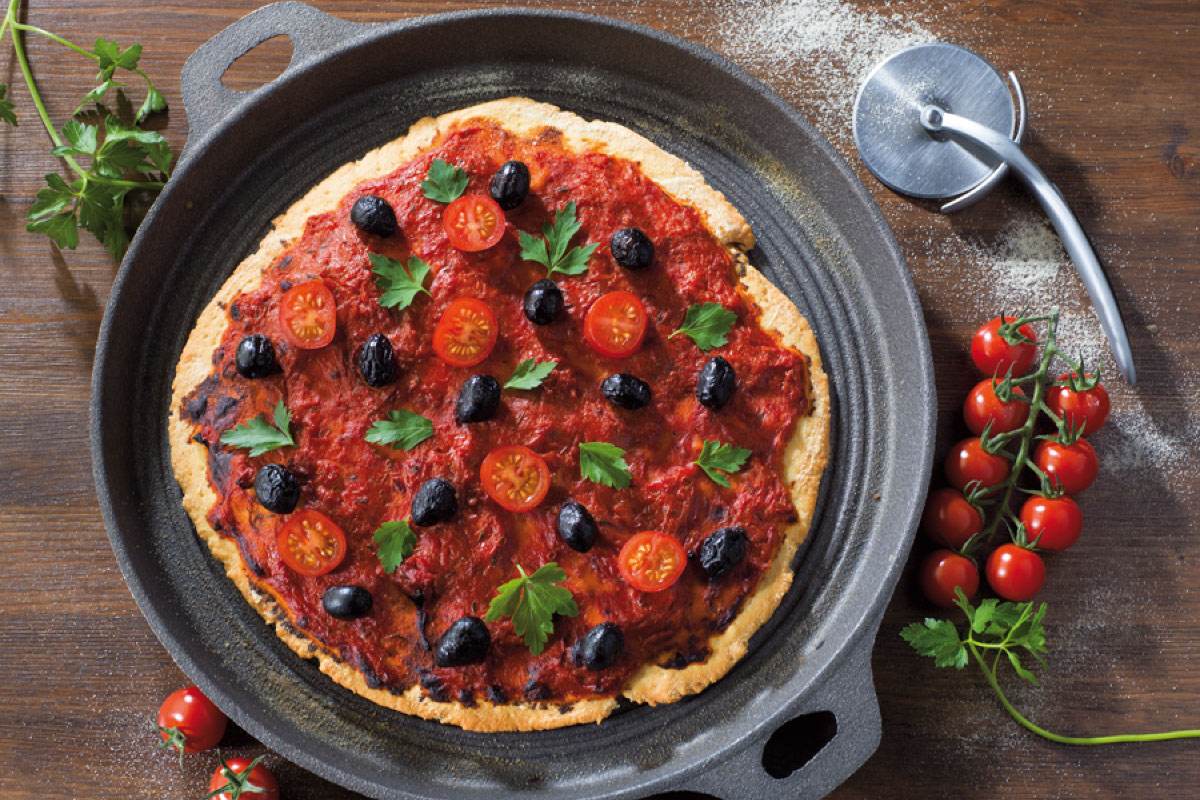 Recette de pizza algérienne avec semoule extra fine Le Renard