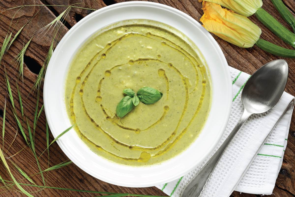 Recette de soupe de courgette à la semoule fine Le Renard