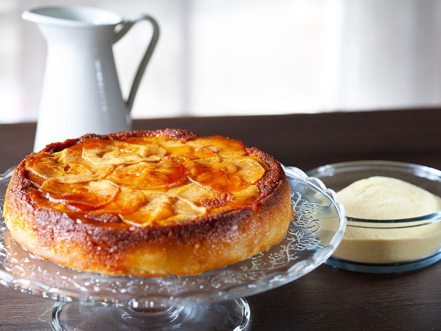 Recette de gateau à la semoule caramélisé